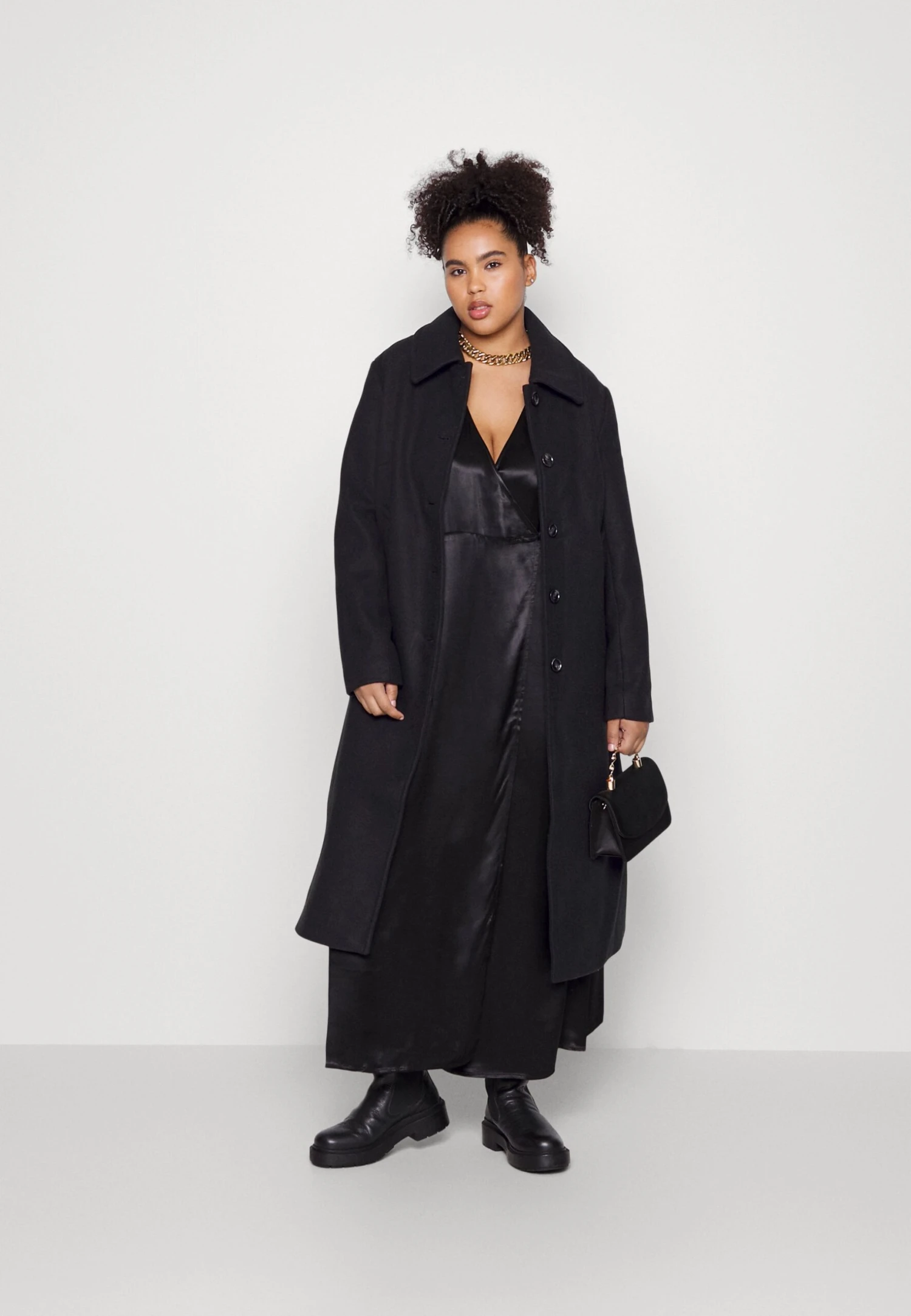 Mantel - Black 2 Mantel - Black - Afbeelding 2