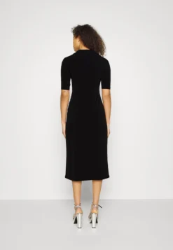 Center Front Knot Low Midi Dress - Jurk - Black -Anna Field 35367c25b3b64620b2ecd27a71387530 scaled