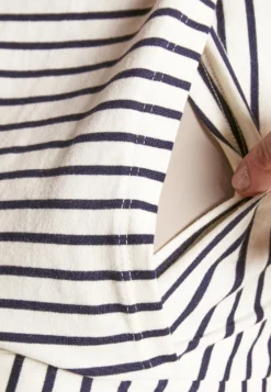 Maternity Baby Doll Nursing Tee- T-Shirt Print -Dark Blue/Off-White -Anna Field 35ceaf69f90d4eda916d4b12d99bfec5 scaled