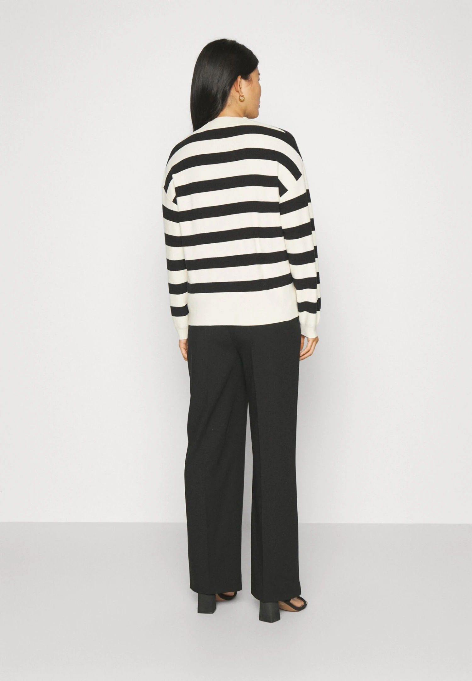 Anna Field Vest - White/Black 3 Anna Field Vest - White/Black - Afbeelding 3