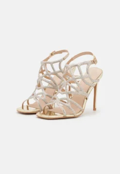 Anna Field Leather - Sandalen Met Hoge Hak - Gold -Anna Field 684878368bdd4ca7b43bae05e6542152 scaled