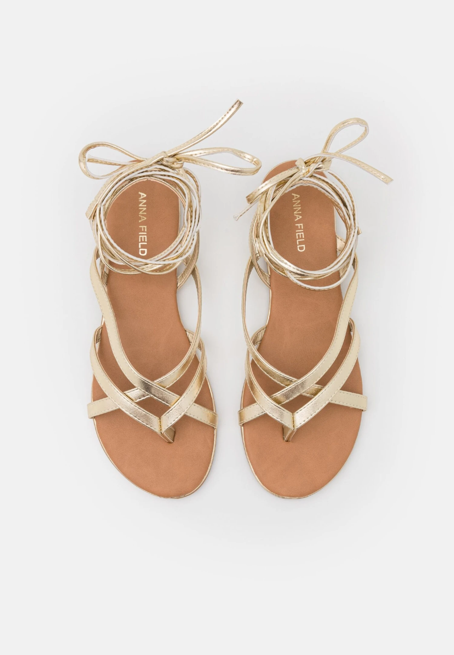 Anna Field Teensandalen - Gold 6 Anna Field Teensandalen - Gold - Afbeelding 6