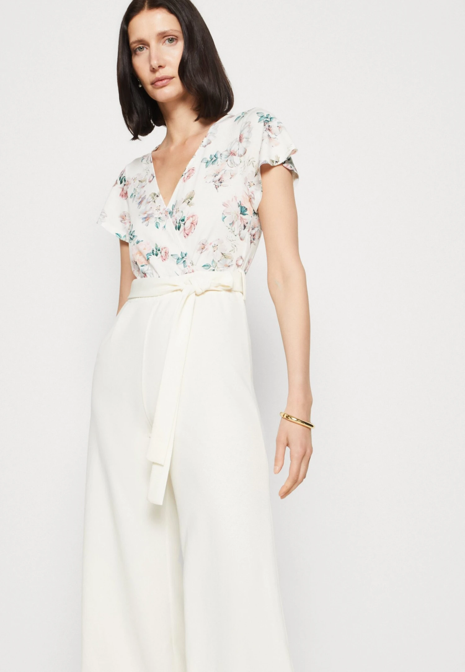 Anna Field Jumpsuit - Beige/White 4 Anna Field Jumpsuit - Beige/White - Afbeelding 4