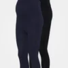 2 Pack Capri - Legging - Black/Dark Blue