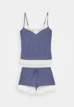 Anna Field Sarah Short Pj Set- Pyjama - Blue -Anna Field 7de828dbac73492da1b8dc8ae569b443 scaled