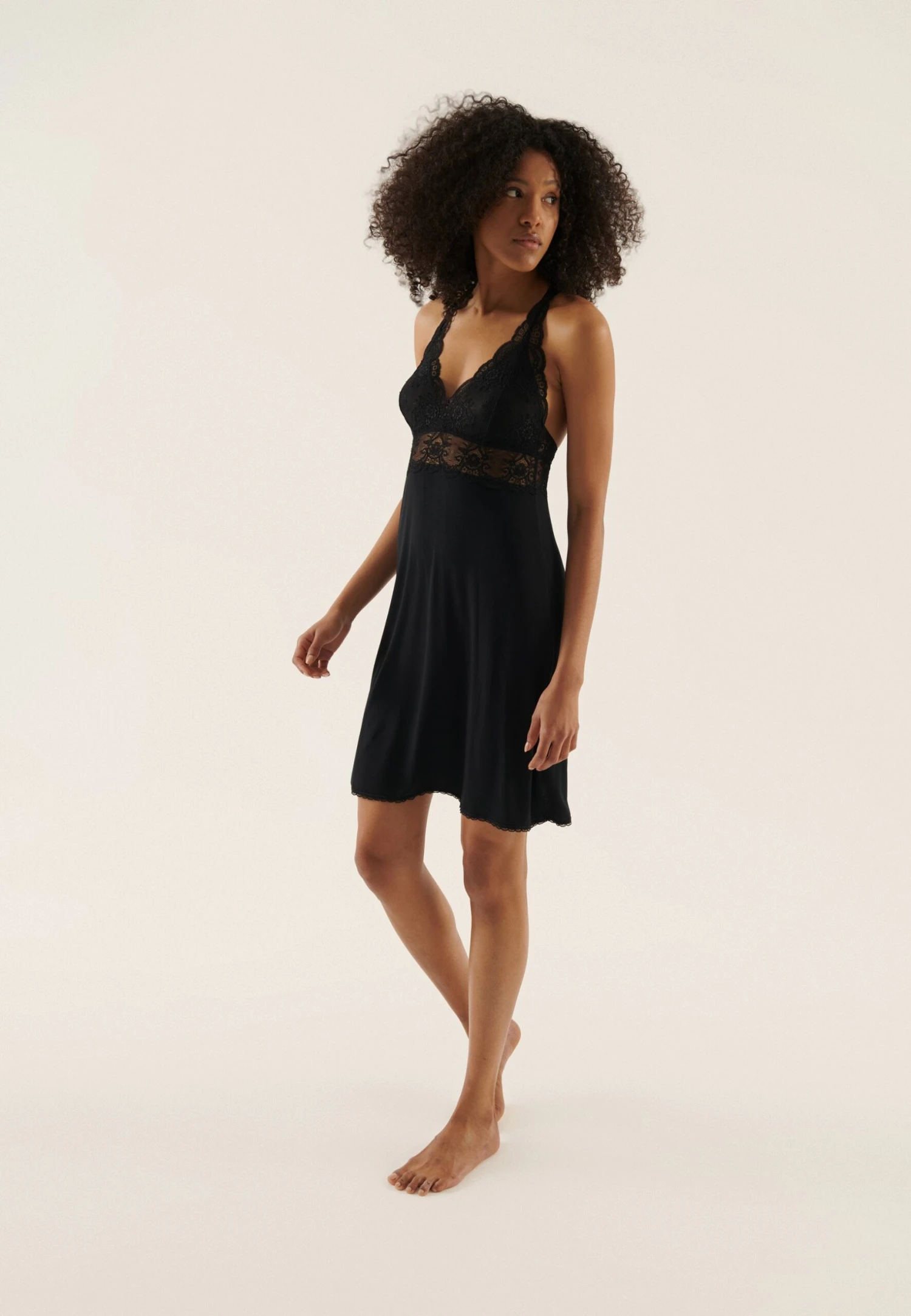 Anna Field Nachtjapon - Black 2 Anna Field Nachtjapon - Black - Afbeelding 2