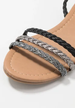Anna Field Sandalen - Black/Silver -Anna Field 8c92fe9e410f446bab008ffadf884aad scaled