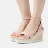 Anna Field Sandalen Met Sleehak - Light Pink