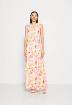 Anna Field Maxi-Jurk - White/Pink