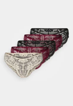 Anna Field 5 Pack - Slip - Black/Red/Nude -Anna Field 9651dcf60a24428188d56d9896ab5581 scaled