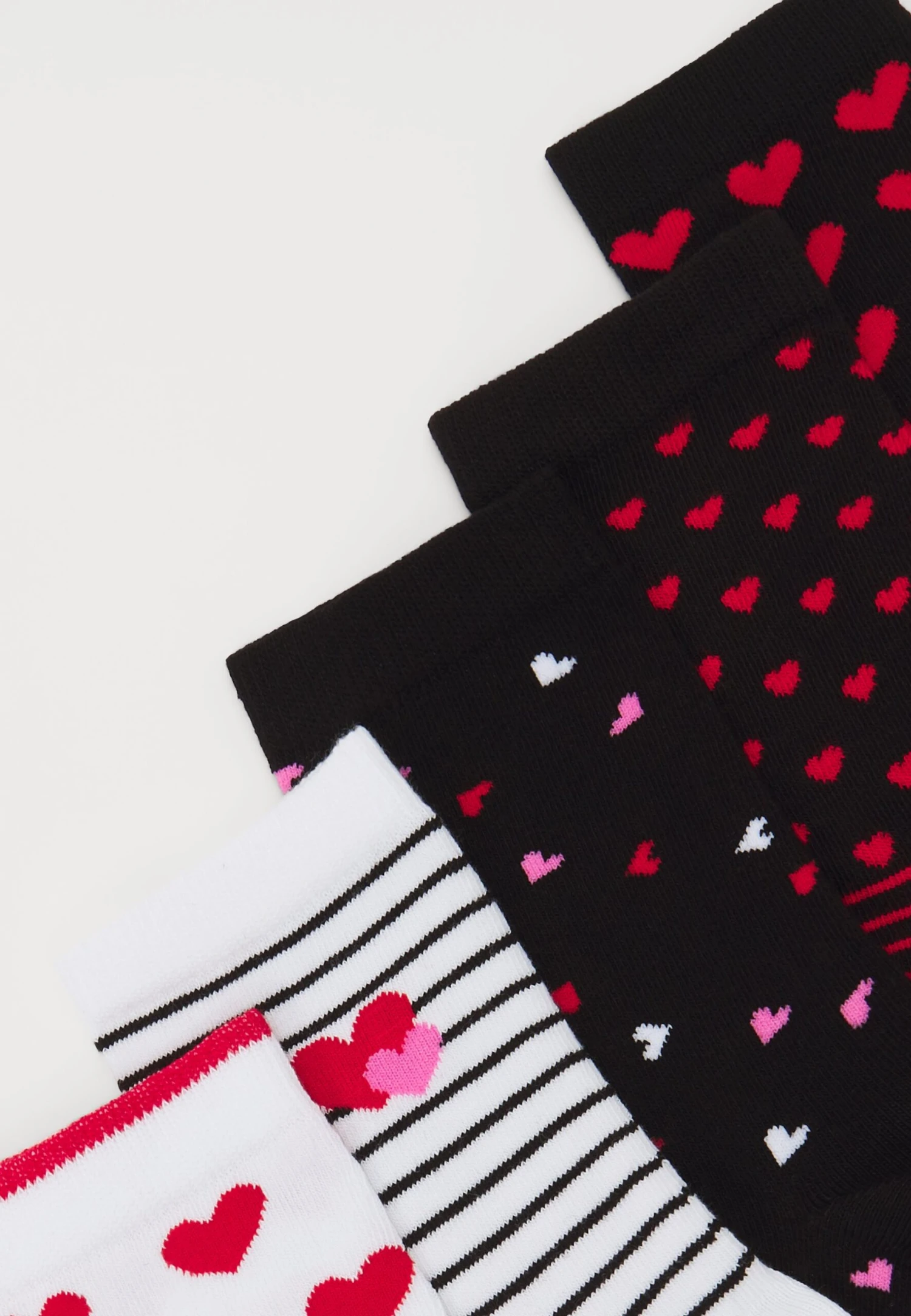 Anna Field 5 Pack - Sokken - Black/White 2 Anna Field 5 Pack - Sokken - Black/White - Afbeelding 2