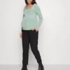 Maternity Basic Longsleeve 2 Pack - Longsleeve - Pink/Light Green