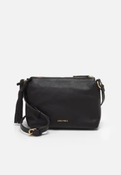 Anna Field Leather - Schoudertas - Black