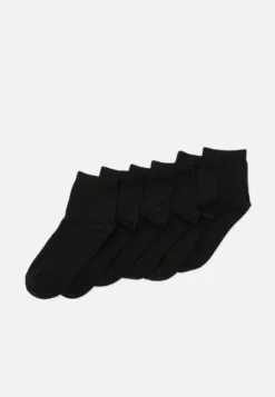 Anna Field 6 Pack Quarter Socks - Sokken - Black