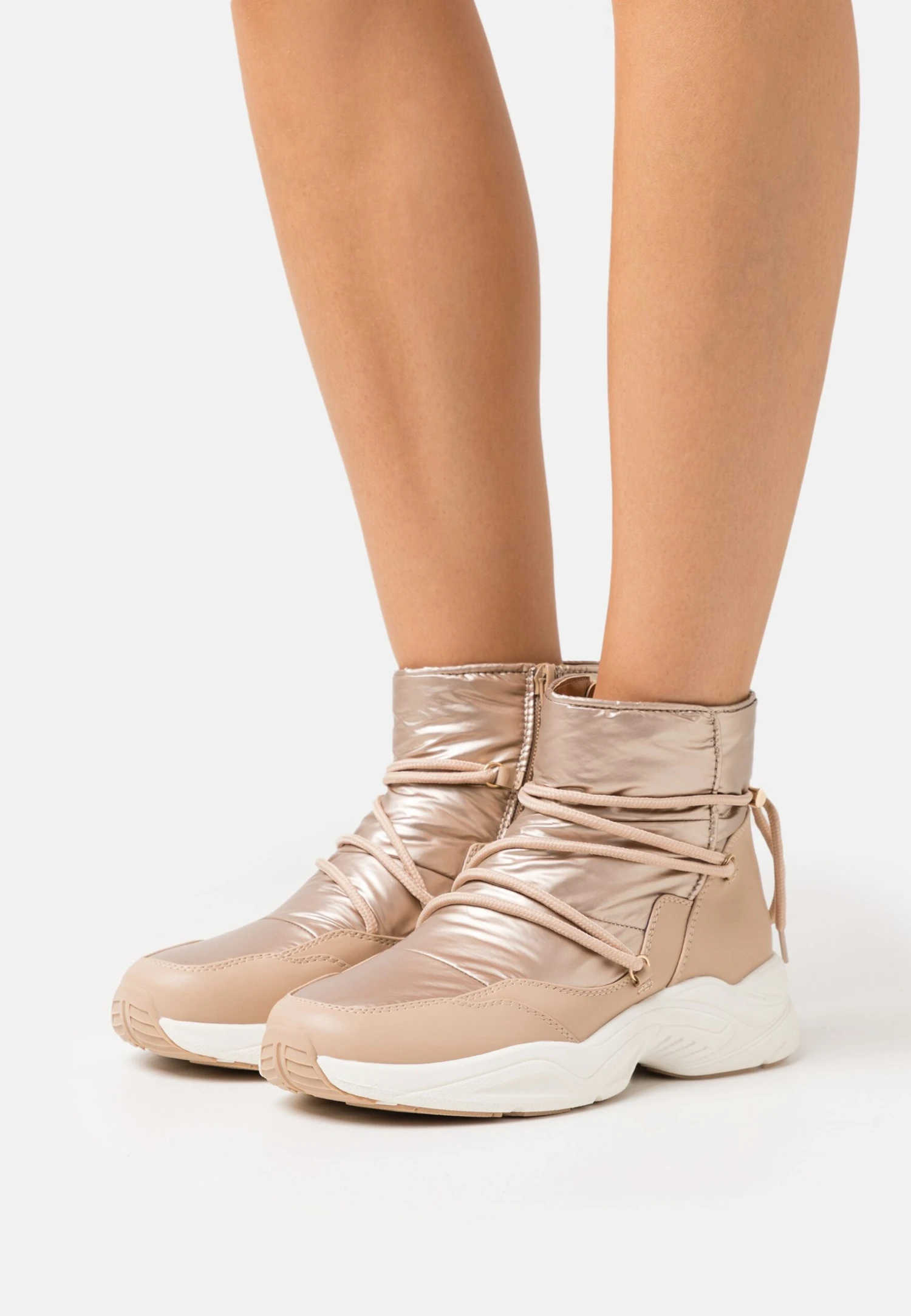 Anna Field Korte Laarzen - Rose Gold-Coloured 1 Anna Field Korte Laarzen - Rose Gold-Coloured