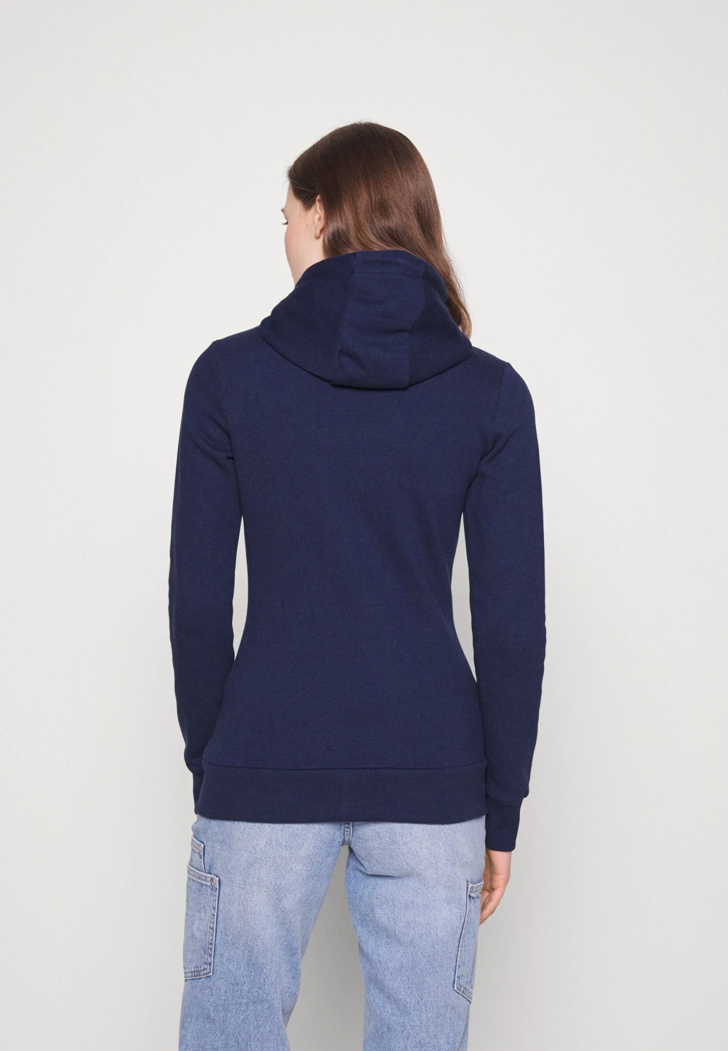 Sweater Met Rits -Dark Blue 3 Sweater Met Rits -Dark Blue - Afbeelding 3