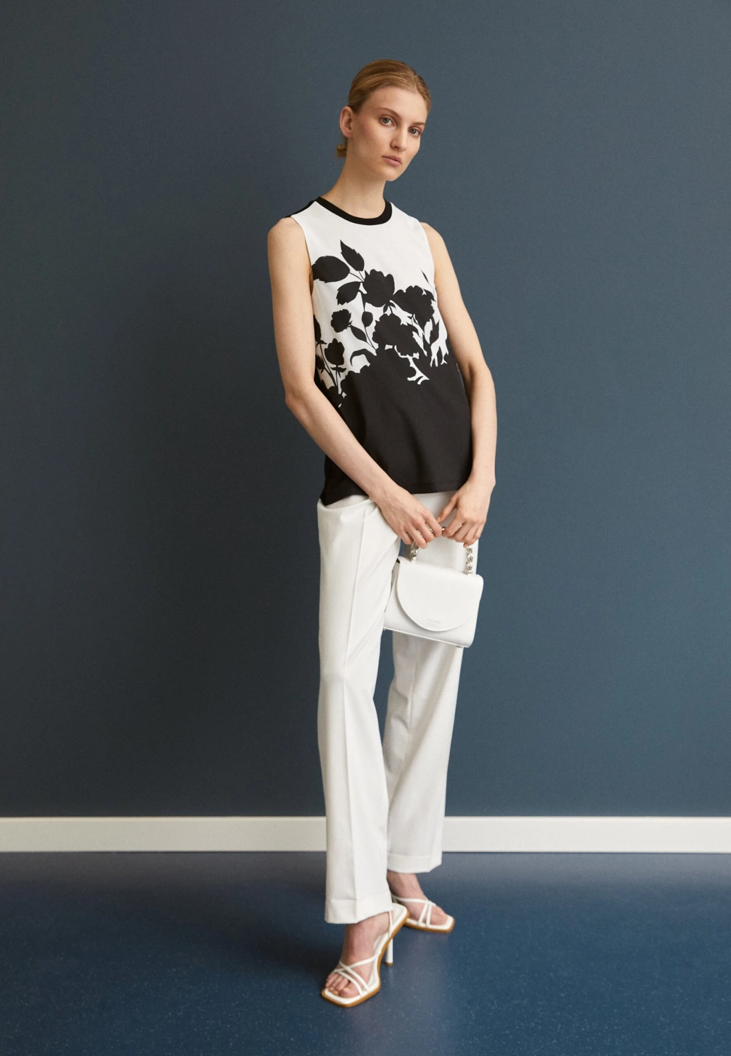 Anna Field Blouse - Black/White 2 Anna Field Blouse - Black/White - Afbeelding 2