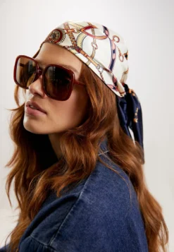 Anna Field 2 Pack - Halsdoek - Dark Blue/Pink