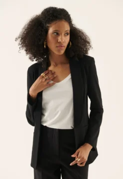 Anna Field Blazer - Black