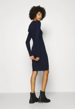 Anna Field Crew Ausschnitt Ripp Top Bodycon Mini Strickkleid - Etui-Jurk - Dark Blue -Anna Field e7dfe52813234273b4b0154b82da9016 scaled