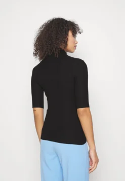 Slim Turtleneck Half Sleeves - T-Shirt Basic - Black -Anna Field ecc82142d6a1407b9fc91e065d3e1c3a scaled