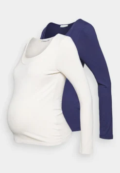 Maternity Basic Longsleeve 2 Pack - Longsleeve - Blue/White 10 Maternity Basic Longsleeve 2 Pack - Longsleeve - Blue/White -Anna Field f4ce7c85969b4307865ad89b8dbebf5e scaled